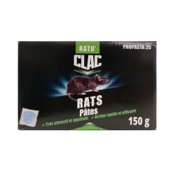 Raticide spécial Rats format pâte huilée