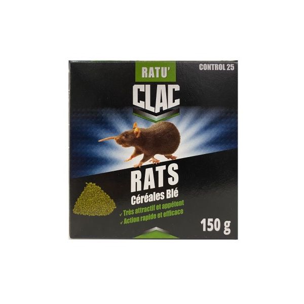 Clac Rats Céréales Blé - Boîte de 150g