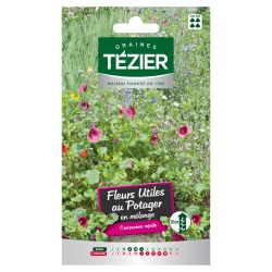 Fleurs Utiles au Potager en mélange TEZIER