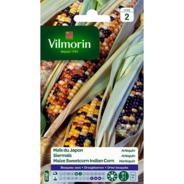 Maïs du Japon Arlequin VILMORIN