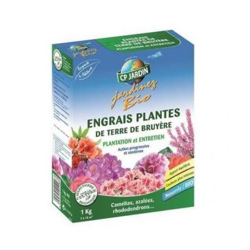 Engrais plantes de terre de bruyere BIO CP Jardin 1 kg