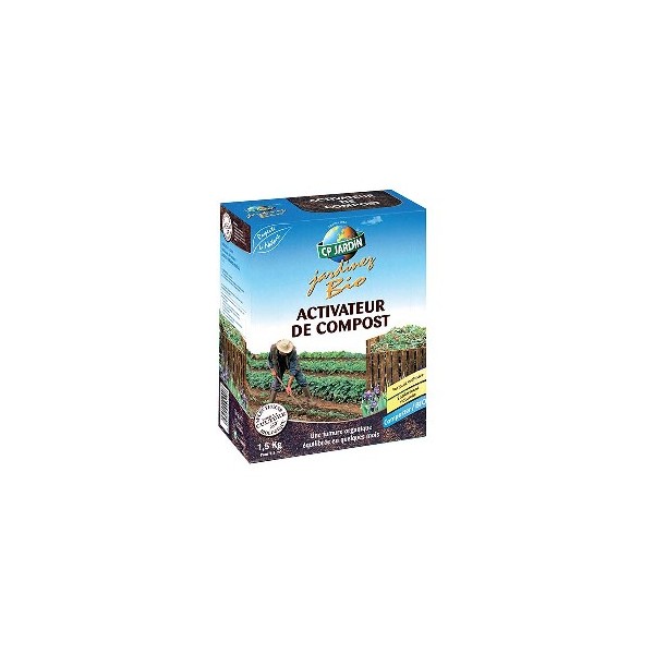 Activateur de compost BIO CP Jardin 1.5 kg - Graines Schletzer